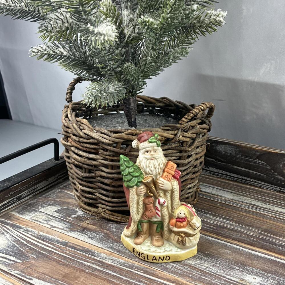 Department 56 Vintage England Santa Claus Christmas Figurine Collectible